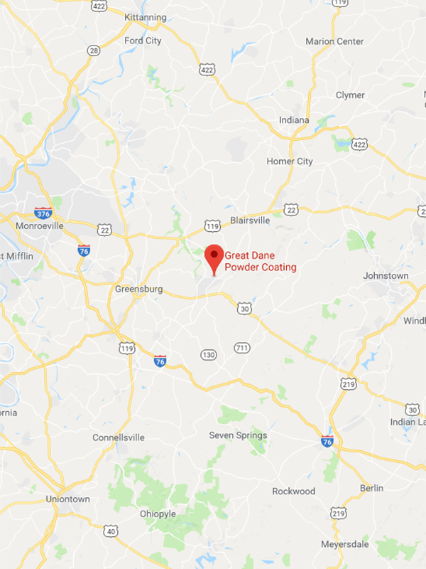 Great Dane Powder Coating office location